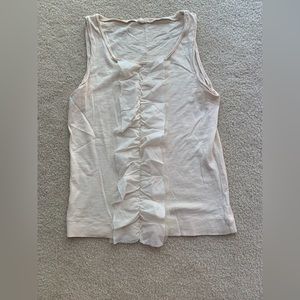 J. Crew off white tank top - XS